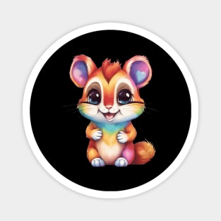 Valentine Chipmunk Magnet